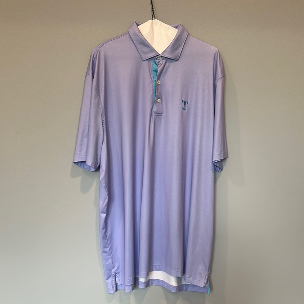 Men's Light Purple Polo Shirt